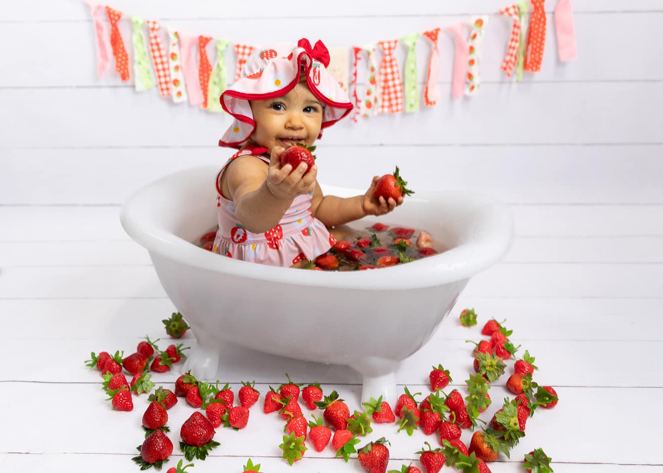 strawberry bath